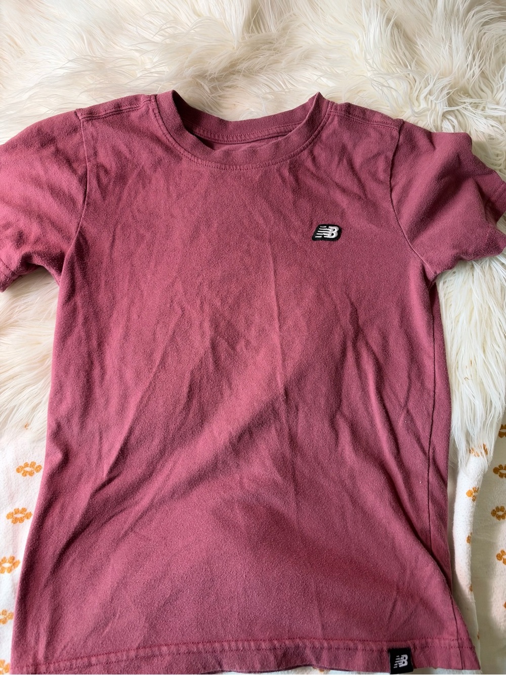 New Balance Kids' Dusty Rose Short Sleeve Tee